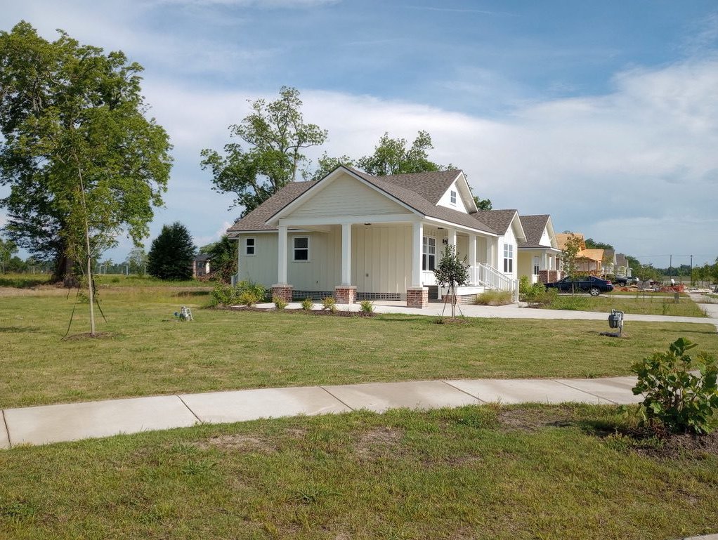 Completed new home construction in Baton Rouge, LA